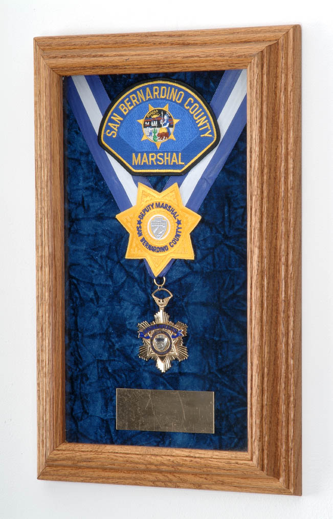 Law Enforcement Achievement Display Case