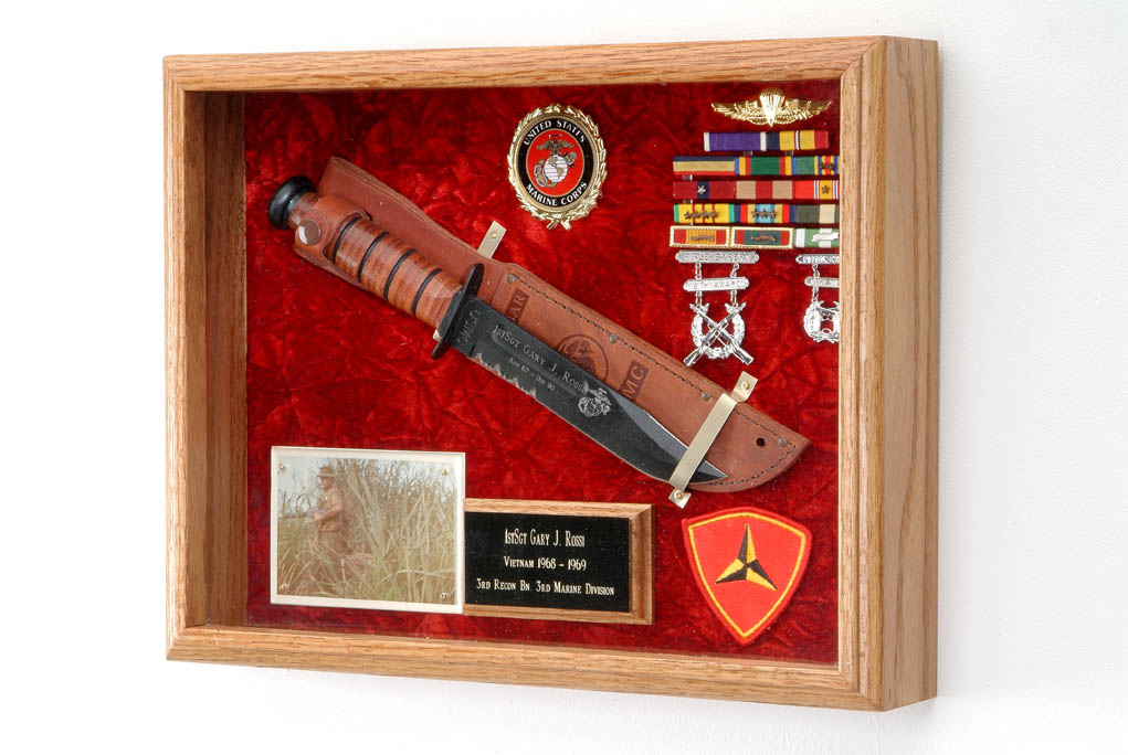 Knife or Pistol memorabilia Display Case #26
