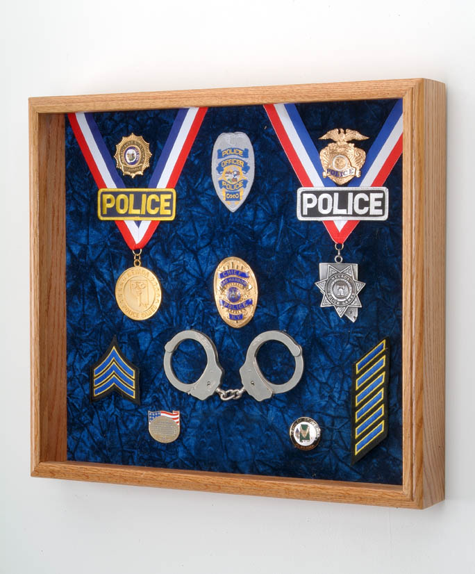 Police memorabilia Display Case #27